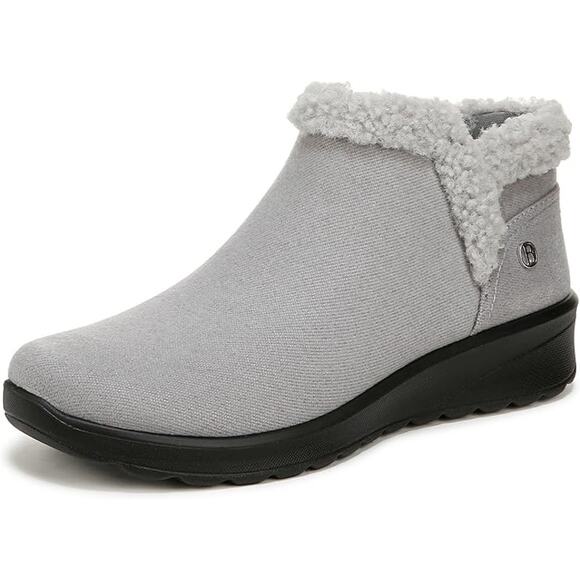 Life Stride Shoes - NEW Life Stride Women's Greeting Washable Cold Weather Ankle Boot Light Gray 8M